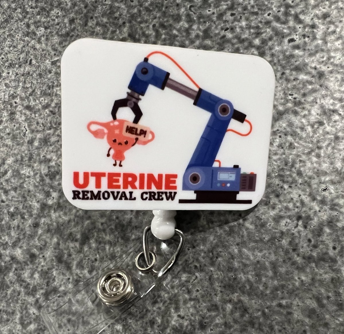 ArchiMed24's tweet photo. Who doesn’t love a good robotic hyst 😉!?! #MedTwitter #MedArt #OBGYNtwitter #Lasercraft #roboticsurgery @glowforge https://t.co/5hbzya0uU2