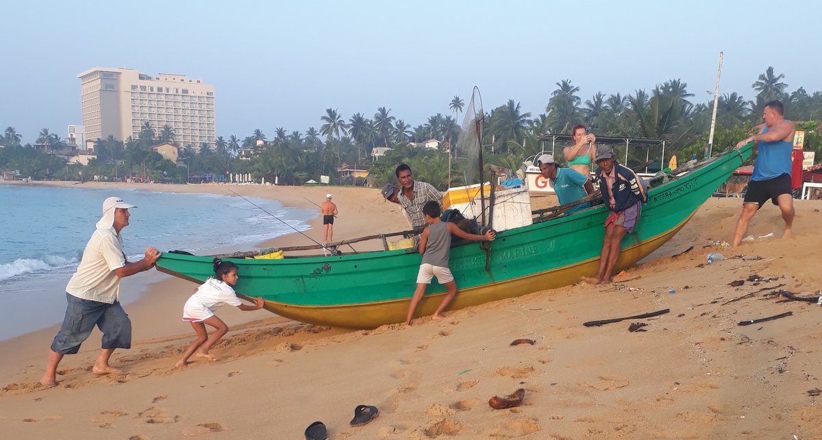 Me and my brother shane allway want to help others.... world famous #Unawatuna beach Srilanka