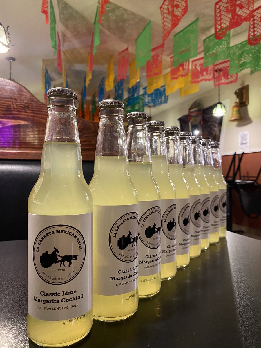 RT to participate🤘🏾 1 Twitter winner will be chosen in 24hrs. Winners# will receive a 6-pack of the first ever batch of bottled La Carreta Classic Lime Margarita Cocktails! This batch was bottled in Louisville, Kentucky! (Must be 21+ to redeem prize) #comingsoon