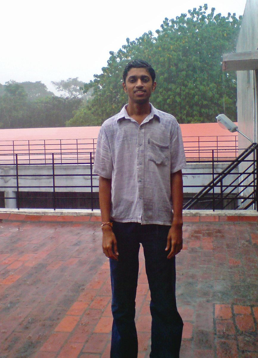 I'm tired of people suggesting "work hard" as a suggestion to every problem that arises in academia. WTF do you think we had to do all our lives? This is me in 2008, 6 mon into PhD. I weighed 45 kgs. I was broken on all fronts. I wanted to feel something, so went &amp; stood in rain.