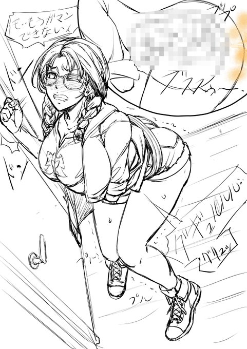 #コミッション #進捗報告 #鉄拳 #ジュリア・チャン Aグループの進捗報告です。下書きが完了したのでこれからペン入れやっていきます。個人的にメガネ好きなんで完成が楽しみです 