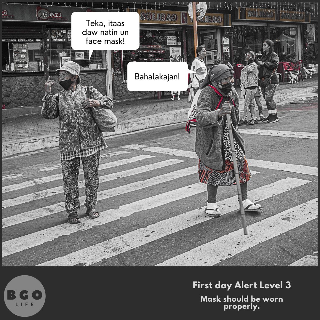 bgostories's tweet image. In Burnham Park and Session Road, there are loudspeakers reminding everyone on social distancing, walking one way and wearing face masks properly.

#sessionroad #alertlevel3 #travelphilippines #itsmorefuninthephilippines