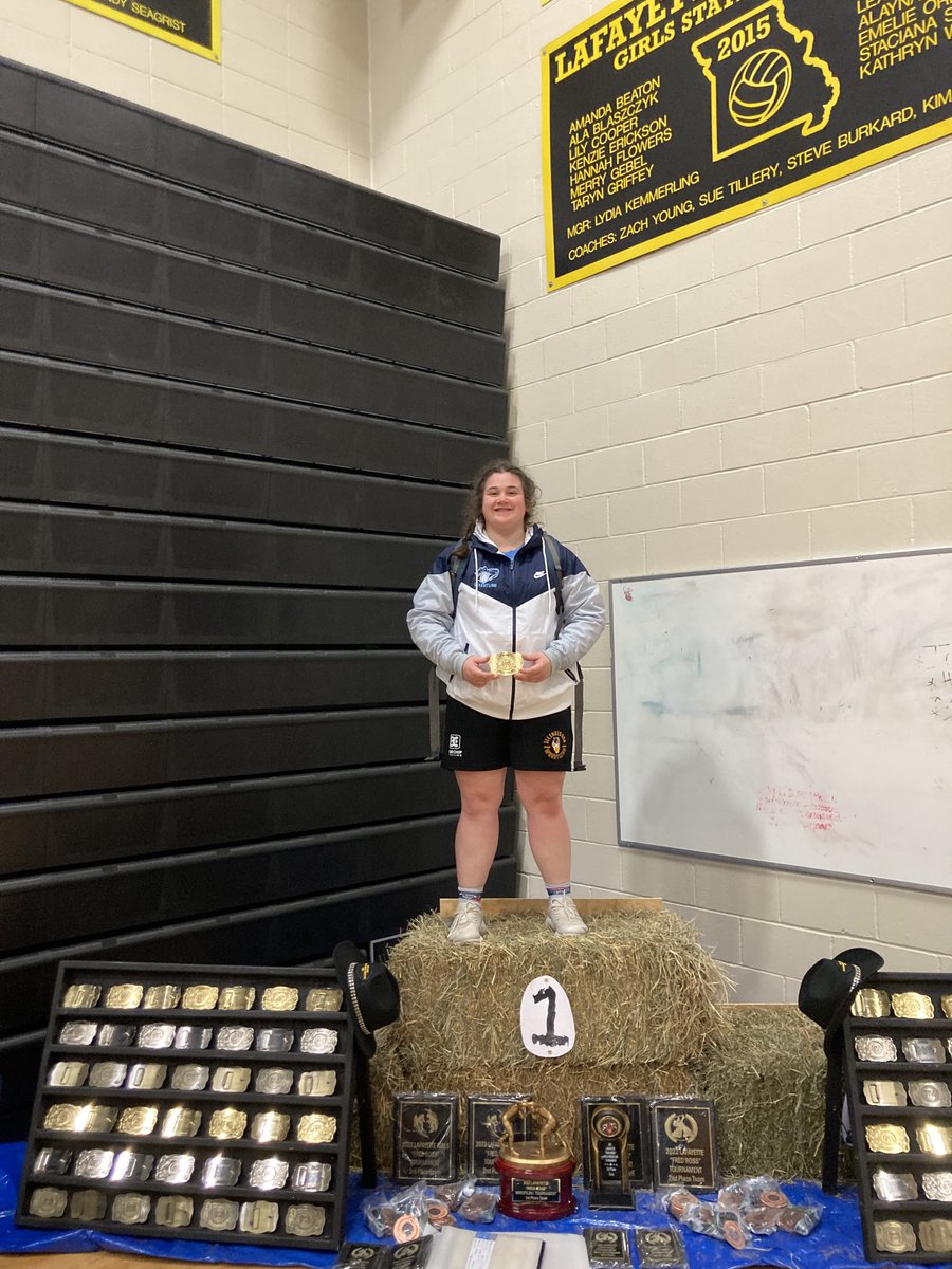 She keeps winning championships. Congrats Kiara on winning the Lafayette Girls Tourney. Hard Work!!!