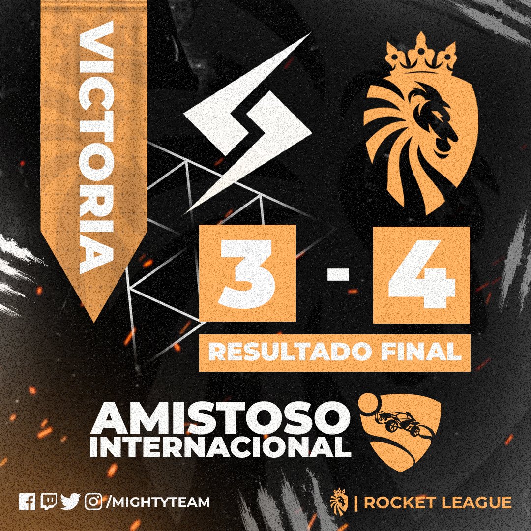 MightyTeamGG's tweet photo. El jueves en un reñido partido logramos sacar una victoria
, gracias a un gran esfuerzo de nuestros jugadores, a seguir para adelante y conseguir mas triunfos!!!!

#amistoso #rocketleague #victoria #wearemightyteam https://t.co/o88IpDKqn5
