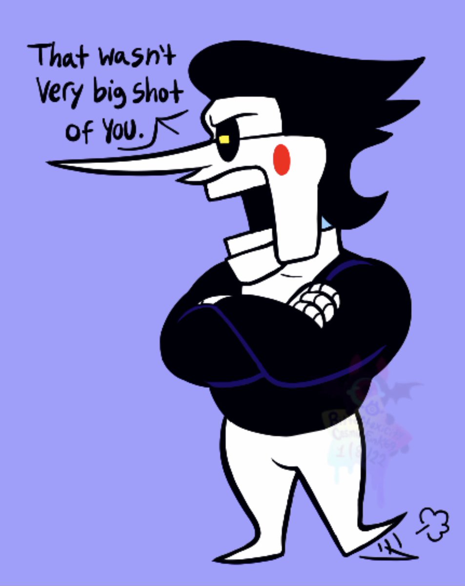 Angry trash puppet 
