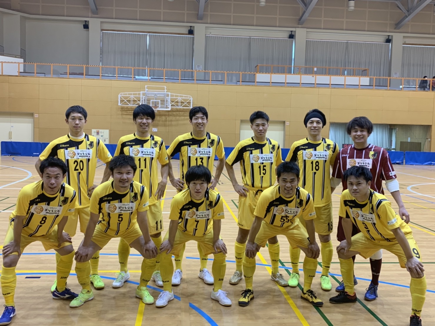 ブラッカブロッコ 福岡県筑後地区を拠点に活動するフットサルチーム 試合結果 1月9日 日 21 22 九州 フットサルリーグ1部 佐土原体育館 宮崎 Vs Fega Futsal Club 鹿児島 4 3 得点者 奥津 田中 松尾2 対戦相手のfega Futsal Club