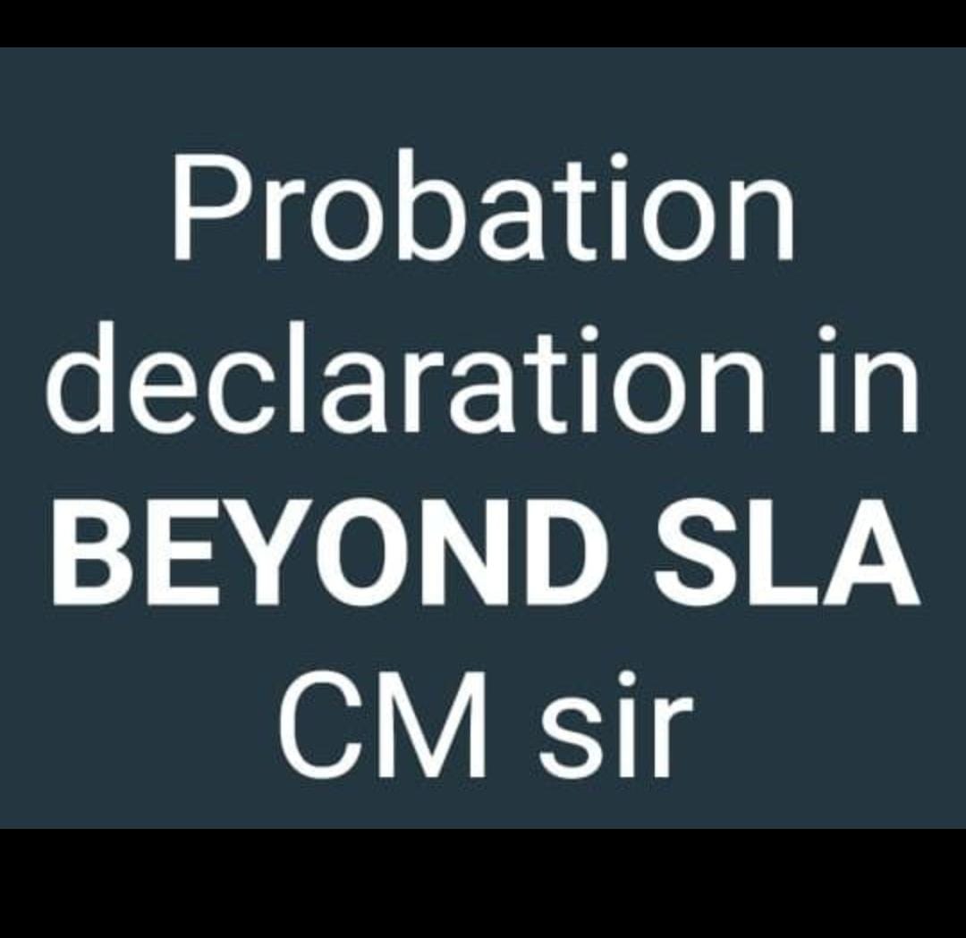 D_Bhaskar_Reddy's tweet photo. #We_GSWS_Staff_Want_Probation_Declaration_Immediately

Sir,We GSWS employees are requesting you to declare our probation and implement 2015 PRC on 2yrs of completion Oct,21and New PRC frm Jan,22 same as all Govt Employees. 

@ysjagan @GSWSOfficial @AndhraPradeshCM @AjayJain_IAS https://t.co/4ubbqGdMvf