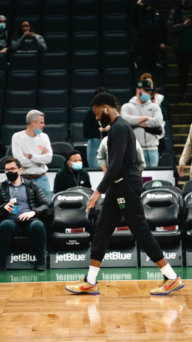 bredhampton's tweet photo. Jaylen Brown secured his first career triple double. 🔥🔥🔥🏀📸 https://t.co/fyZI1aijWC