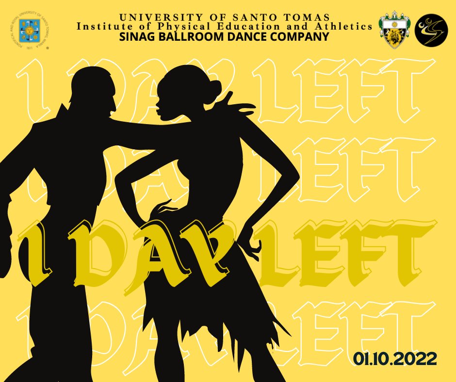 sinagballroom's tweet photo. 1 day to go till Open Training, Tigers! We hope you’re ready to slay the dance floor 💃 

See you tomorrow! https://t.co/IvDHAO8V5N