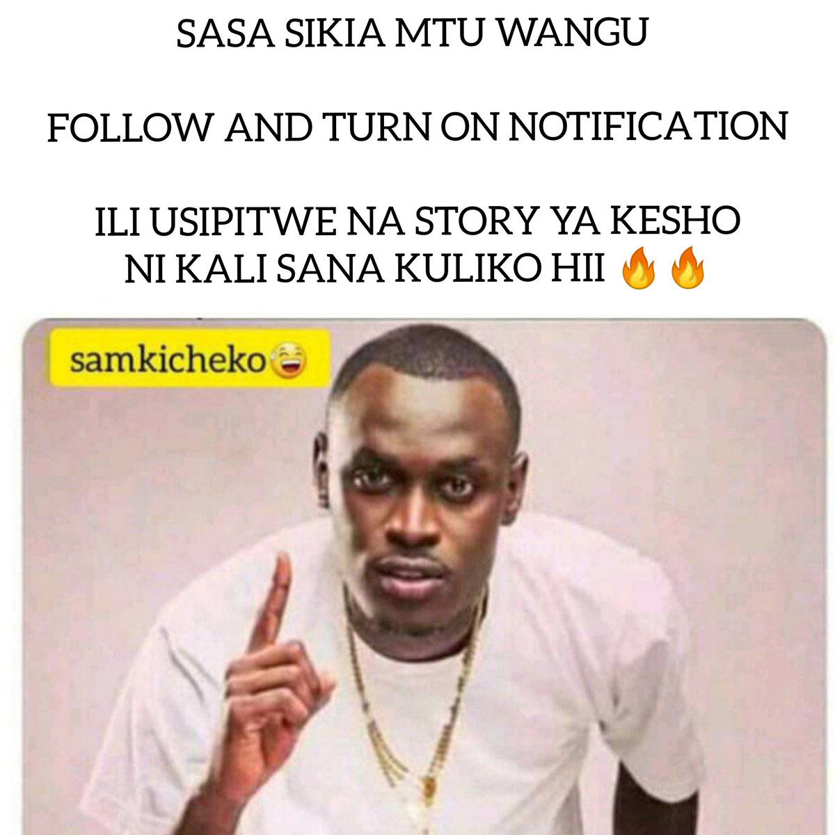 SAMKICHEKO (@samuelmway) on Twitter photo 