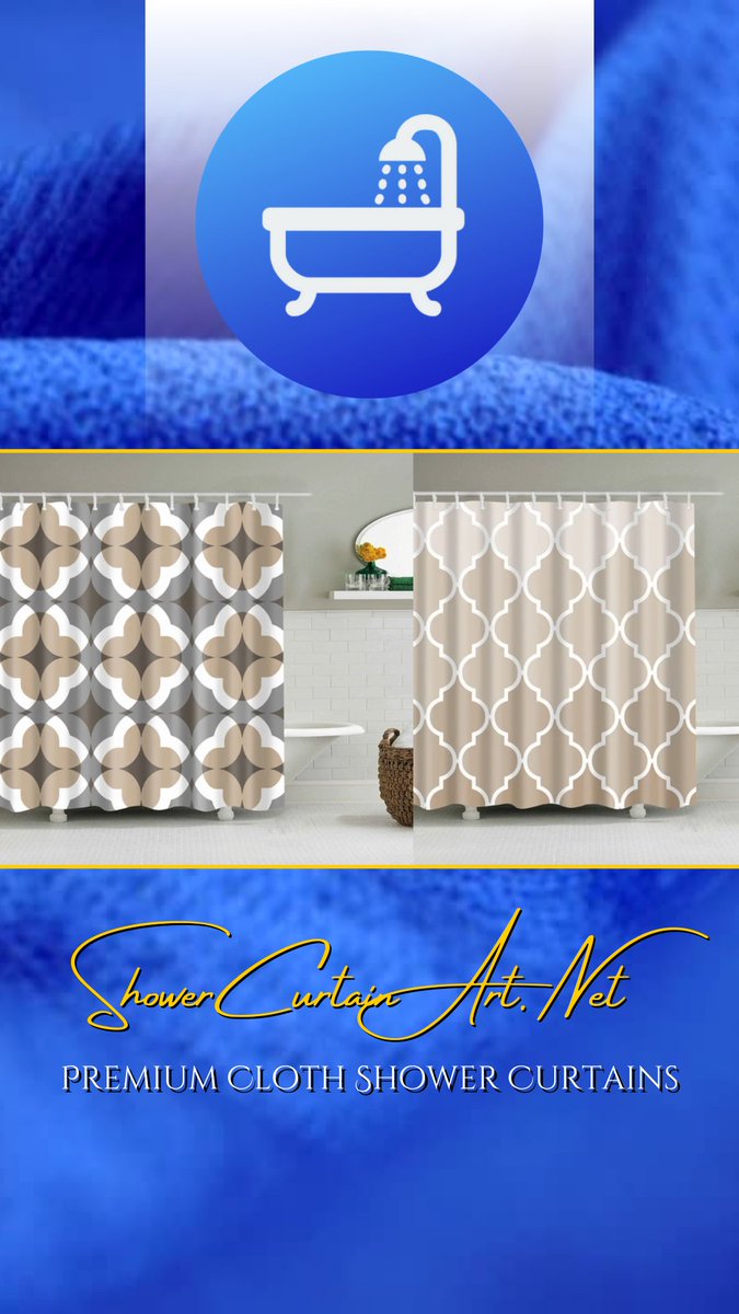 shower_art's tweet photo. Keep your bathroom decor in style with one of our premium cloth shower curtains!

Shop hundreds of styles at https://t.co/wo4PCmpYrH https://t.co/6brFkghzFk