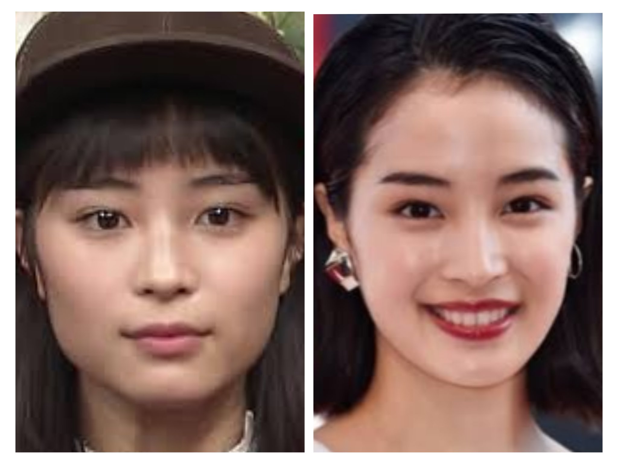 ぶすず大石鈴華 左の画像はエラがしっかり発達していることが分かります エラ ボトックスを打つことで 咬筋の働きを抑制 右の画像のようにエラを小さくすることができます まぁたくさんの女性芸能人がお直しはしてますが 左の画像の方が素だし 人間