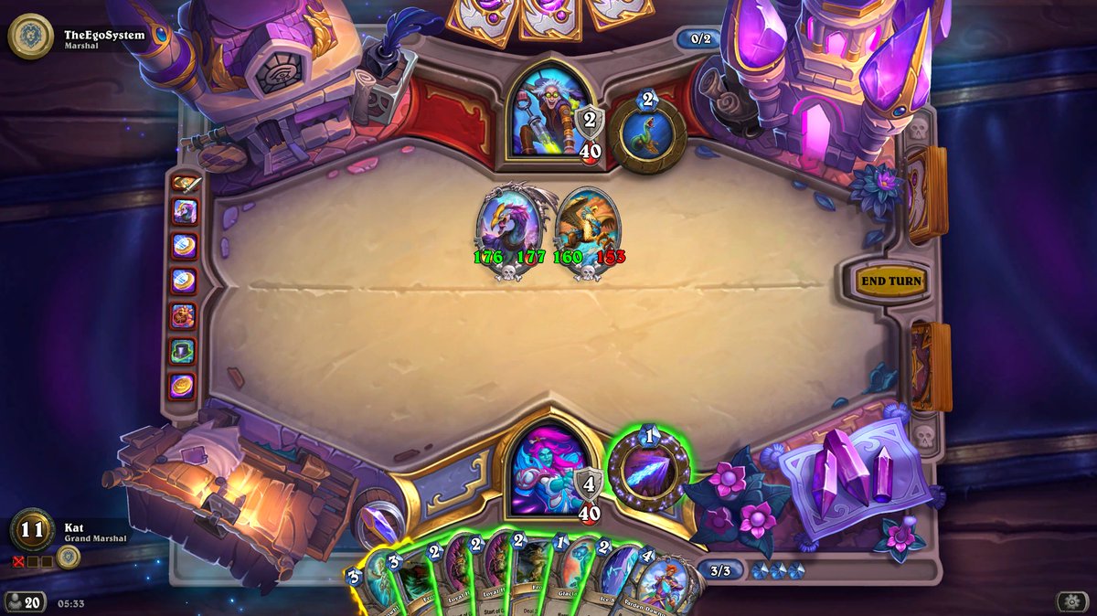 Kat__HS's tweet image. oh my god this is the best turn 1 i've ever see