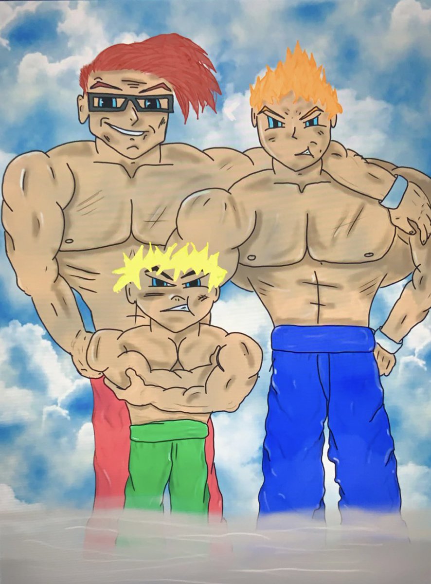Ryan54024043's tweet photo. Just created this for my children, anime inspired portrait, safe to say they are over the moon with it…. Happy children = Happy dad right now 

#nft #art #anime #metaverse #meta #ArtistOnTwitter #nftart #NFTs #family #happy https://t.co/ALQC5RTUnv