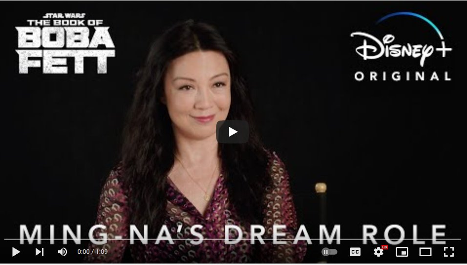 RadioDisneyClu's tweet photo. Découvrez Ming-Na | The Book of Boba Fett | Disney+ ! 
https://t.co/Uo4PPdnquZ
#disneyplus #mingna #TheBookOfBobaFett https://t.co/DYFR2P7oaD