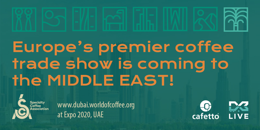 World of Coffee is an outstanding event for coffee professionals, brought to you by the <a href="/SpecialtyCoffee/">Specialty Coffee Association</a> Association. A dynamic showcase with innovation, education, and coffee commerce. Join us from the 12th till the 14th of January at the first World of Coffee Dubai!
#WOCDubai