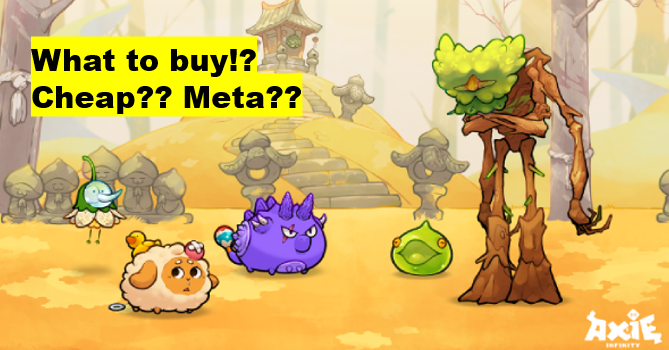 Hexo_Axie's tweet photo. @AxieInfinity 
Before Origin comes out, which team is good to buy right now?

This is a post for those who want to buy cheap floor axie, but still want to buy useful axie. 

This is not a financial advice. https://t.co/lPiguPZ6mO