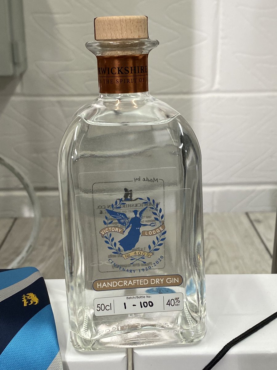 Our Centenary Gin has arrived - hoping to raise money for the 2023 Festival