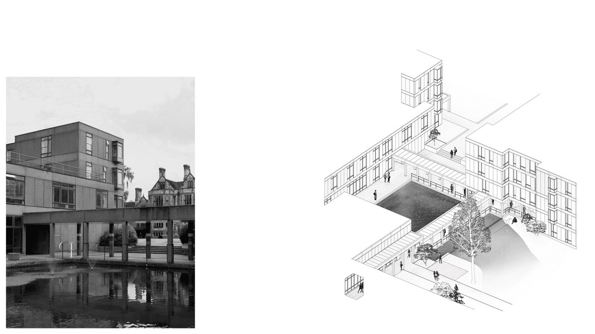 _BenjaminCarter's tweet image. putting the final touches on my thesis and thought I would share some images - examining the urban composition of the case study campuses 

1. University of York
2. University of East Anglia 
3. University of Essex 
4. Illinois Institute of Technology