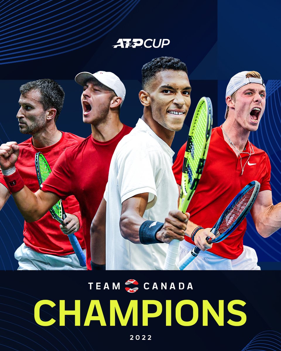 ATPCup's tweet photo. There's a first for everything 🇨🇦🏆

#ATPCup https://t.co/Pnor5eQkgW