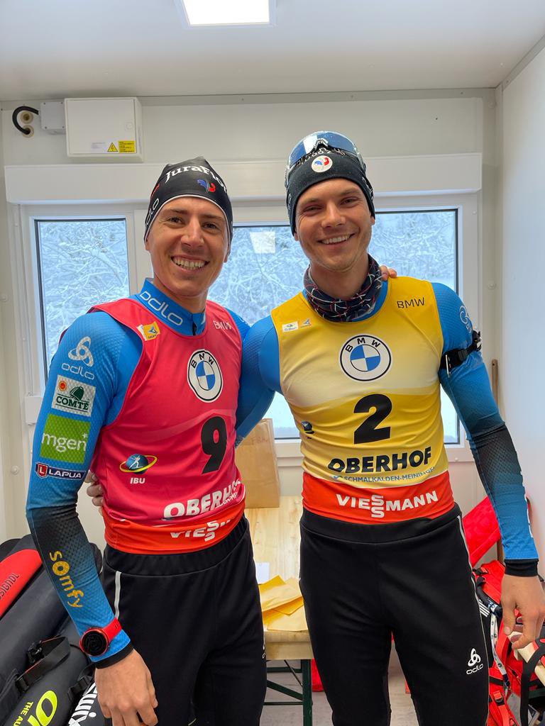 🔴🟡
Départ de la poursuite d’Oberhof à 12h30 pour nos tricolores !🇫🇷

#AllezlesBleus 🇫🇷
📸 FFS