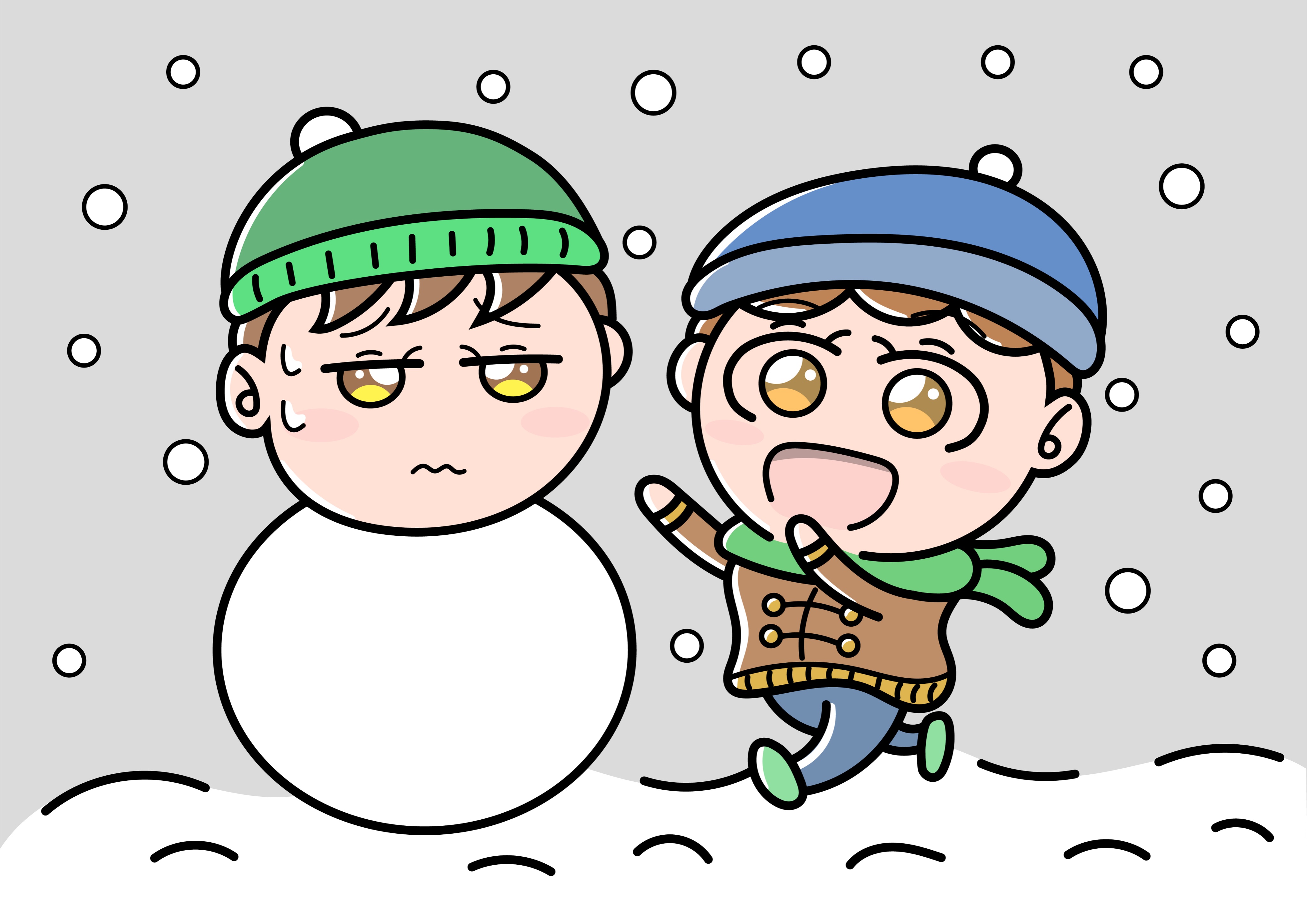 Twitter 上的 Aki かわいい子供 動物イラスト描きます 友達に雪だるまを作っている男の子 イラスト かわいいイラスト Illustration こども 雪だるま イラスト好きな人と繋がりたい T Co Fcqkxthgty Twitter