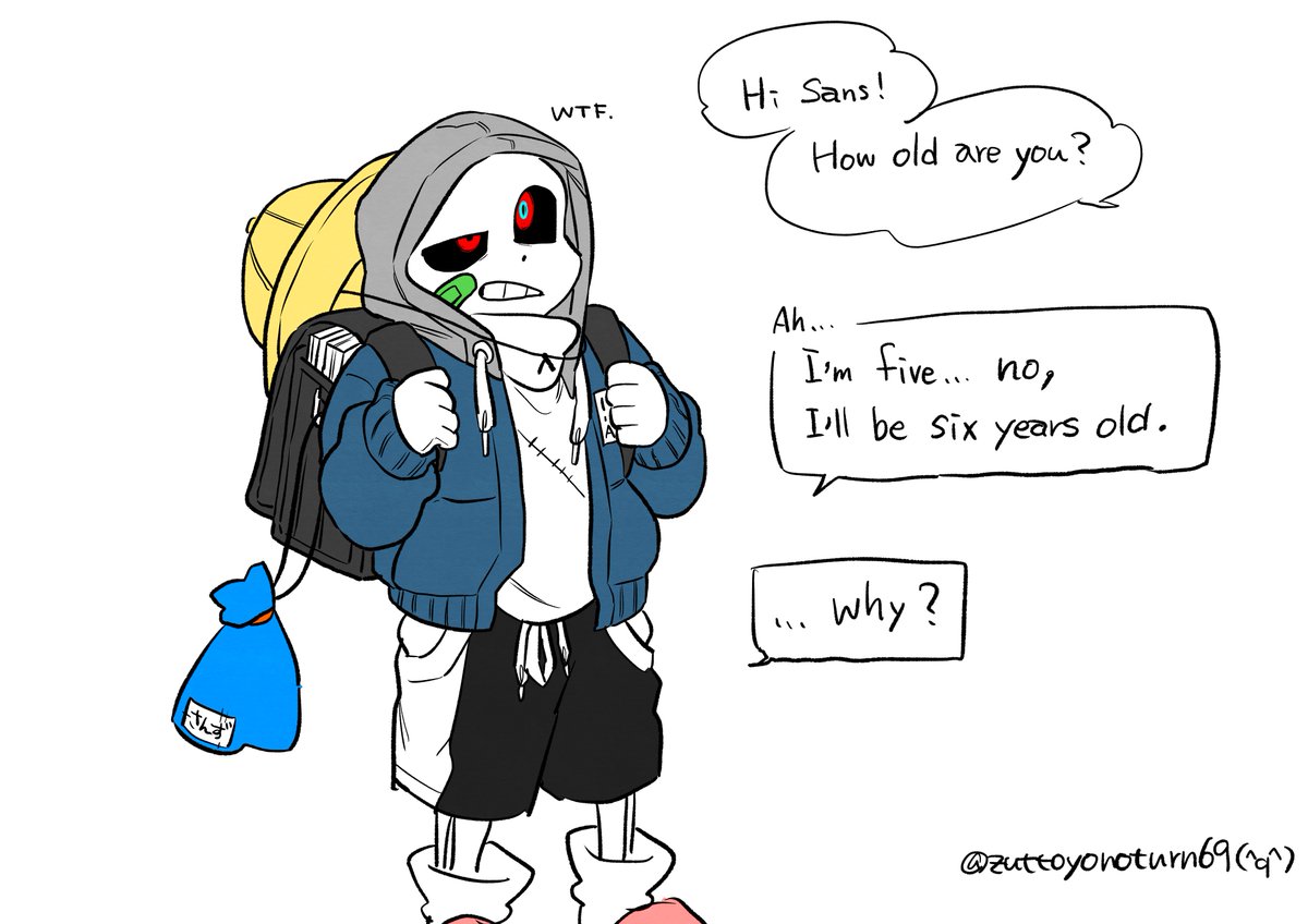 アテ宗 on X: Horror!Sans Doodle  / X