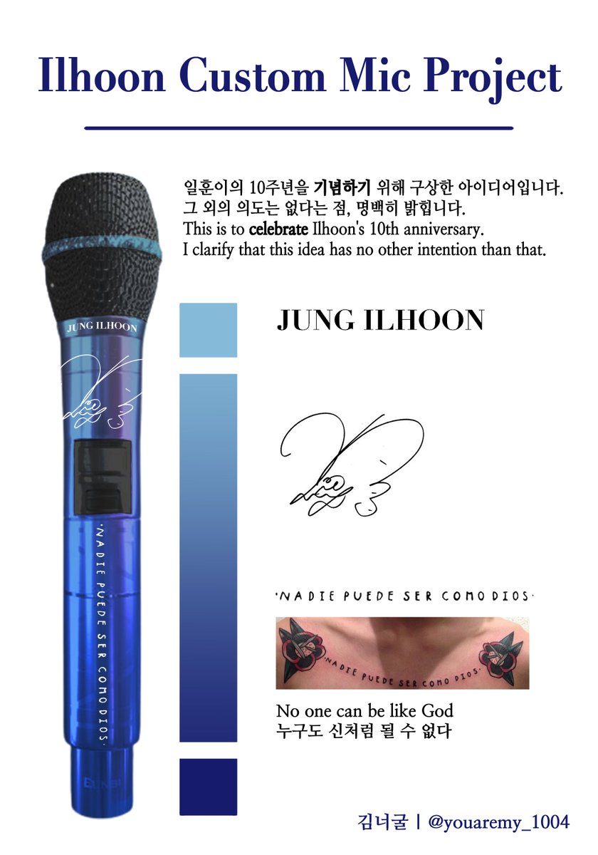 youaremy_1004's tweet photo. 부족한 솜씨지만 뭐라도 도움이 되고 싶어 디자인 한번 구상해 봤어요..!! 예쁘게 봐주세요💙
My idea of Ilhoon’s custom mic💙

@BTOB_ILL
#IlhoonCustomMicProject https://t.co/USh9dsDVQw