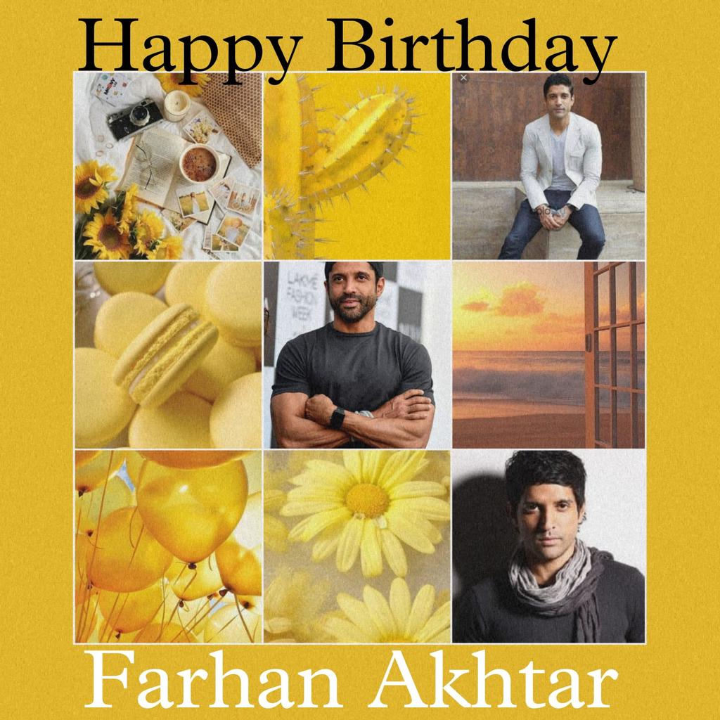 Happy Birthday
Farhan Akhtar   