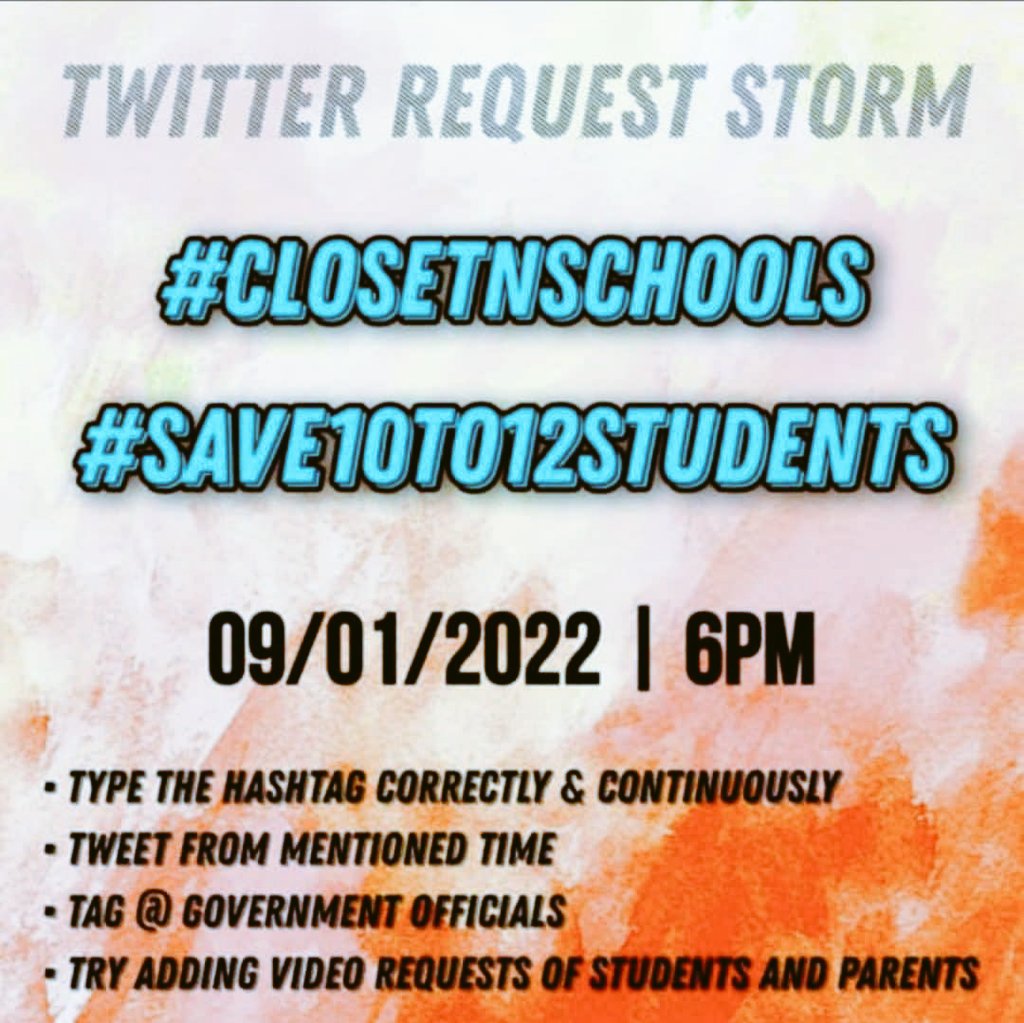 Lalithkishore21's tweet photo. 💪💪Pls join this protest💪💪 #CloseTNSchools 
#save10to12thstudents https://t.co/otmX00zbJF