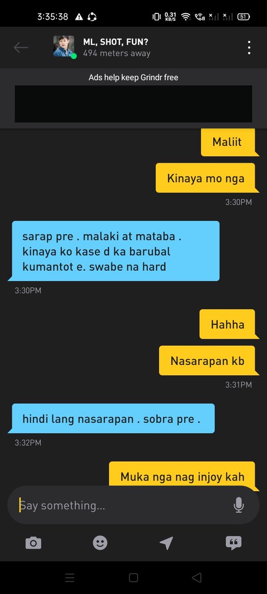 Lawrenc47069470's tweet photo. Sinampolan kolng yan pumonta dito sa bhay mukang nasarapan hahah uulit p dw sya baka kayo gusto nyo hahaha #diskreet #montalban #grendr https://t.co/vdfMR6vrwa