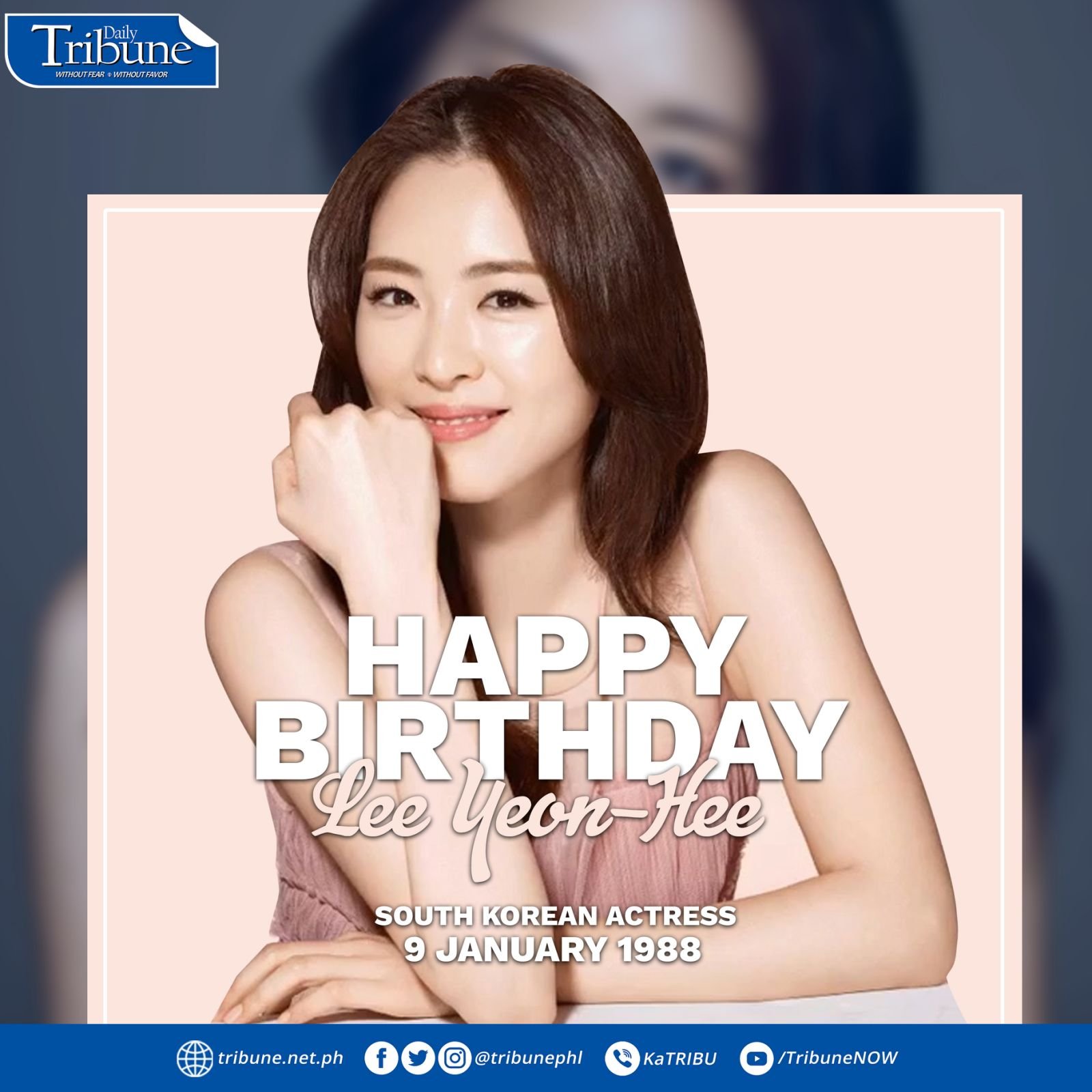 Happy Birthday, Lee Yeon-Hee!   