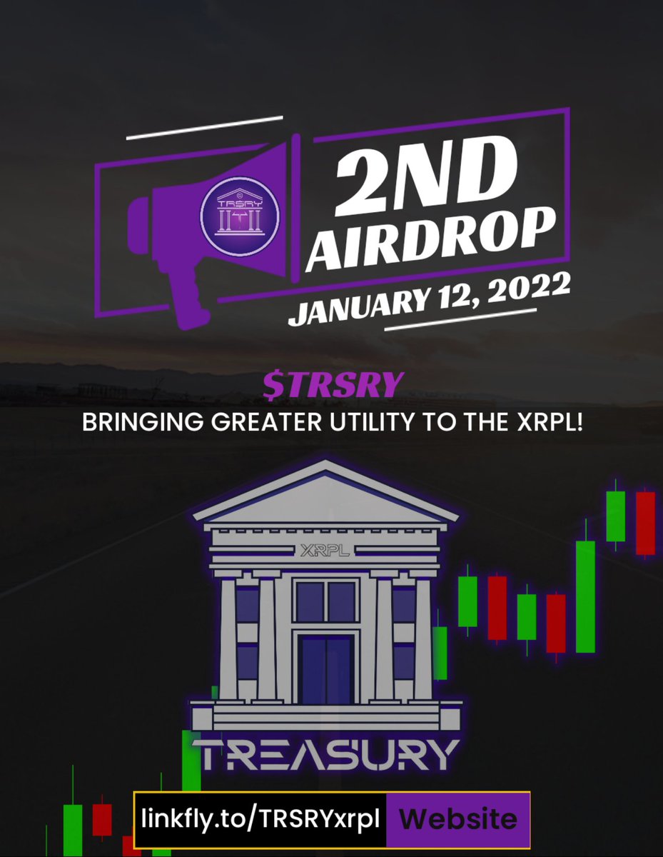 CRYPToSena (@cryptosena08) on Twitter photo 🏛️ $TRSRY GIVEAWAY🏛️
500 $TRSRY to 3 Lucky followers!
TO JOIN
✅ LIKE AND RETWEET
✅ FOLLOW @TREASURYxrpl, <a href="/CryptoSena08/">CRYPToSena</a>
✅TAG 3 FRIENDS
🚨🚨🚨🚨
TL
xumm.community/?issuer=rLBnhM…
WHITEPAPER
docdroid.net/Q9F4FkJ/trsry-…
ROADMAP
docdroid.net/BjKn6GM/trsry-…
#TRSRY 🏛️ $TRSRY GIVEAWAY🏛️
500 $TRSRY to 3 Lucky followers!
TO JOIN
✅ LIKE AND RETWEET
✅ FOLLOW @TREASURYxrpl, <a href="/CryptoSena08/">CRYPToSena</a>
✅TAG 3 FRIENDS
🚨🚨🚨🚨
TL
xumm.community/?issuer=rLBnhM…
WHITEPAPER
docdroid.net/Q9F4FkJ/trsry-…
ROADMAP
docdroid.net/BjKn6GM/trsry-…
#TRSRY