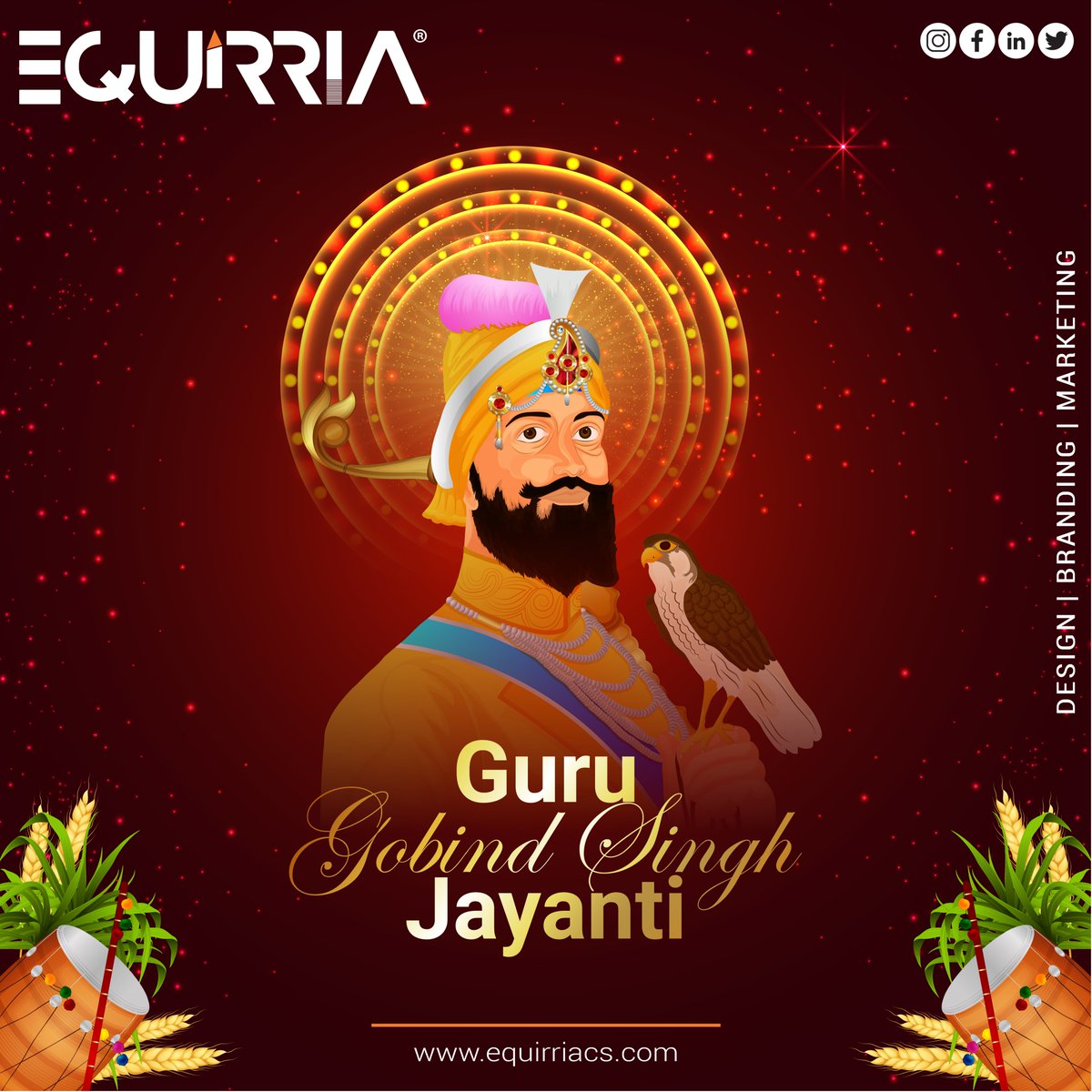 equirriacs's tweet photo. Guru Gobind Singh’s good deeds We will always show you the way. With the knowledge of a master , everyone will be spoiled. Happy Gurpurab.
 #waheguru #gurugobindsinghji #ji #gurunanakdevji #khalsa #gurbani #gurugranthsahibji #waheguruji #sikh #satnamwaheguru #amritsar #sikhism https://t.co/nQ19PH98Xz