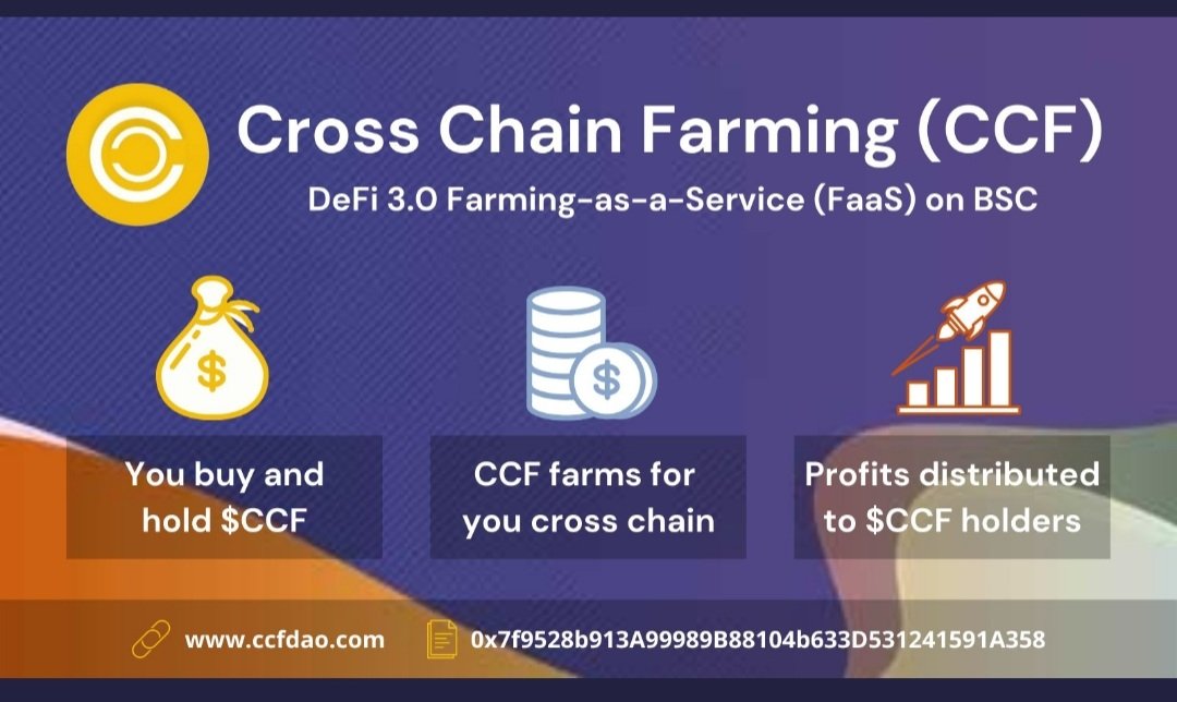 ChadPitt's tweet photo. @krakenfx Make your money make money. 💰💰

Get yourself a bag of $CCF which is #FaaS.. let @Crosschainfarm do the work.

Be smarter with the $DEFI release and airdrop (#Hashex audit in flight).. you can mint and stake! 

Just print money HODLing

This is the perfect entry for newbies. https://t.co/jgvy9yVmh6