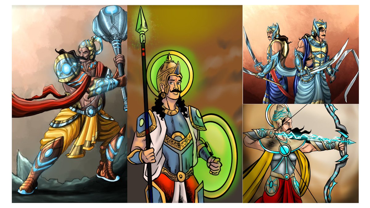 TheAtulMishra's tweet image. TFI&apos;s Mahabharata Series hits Episode 23 and here come the 5. The Paanch Pandavas. Link in next tweet!