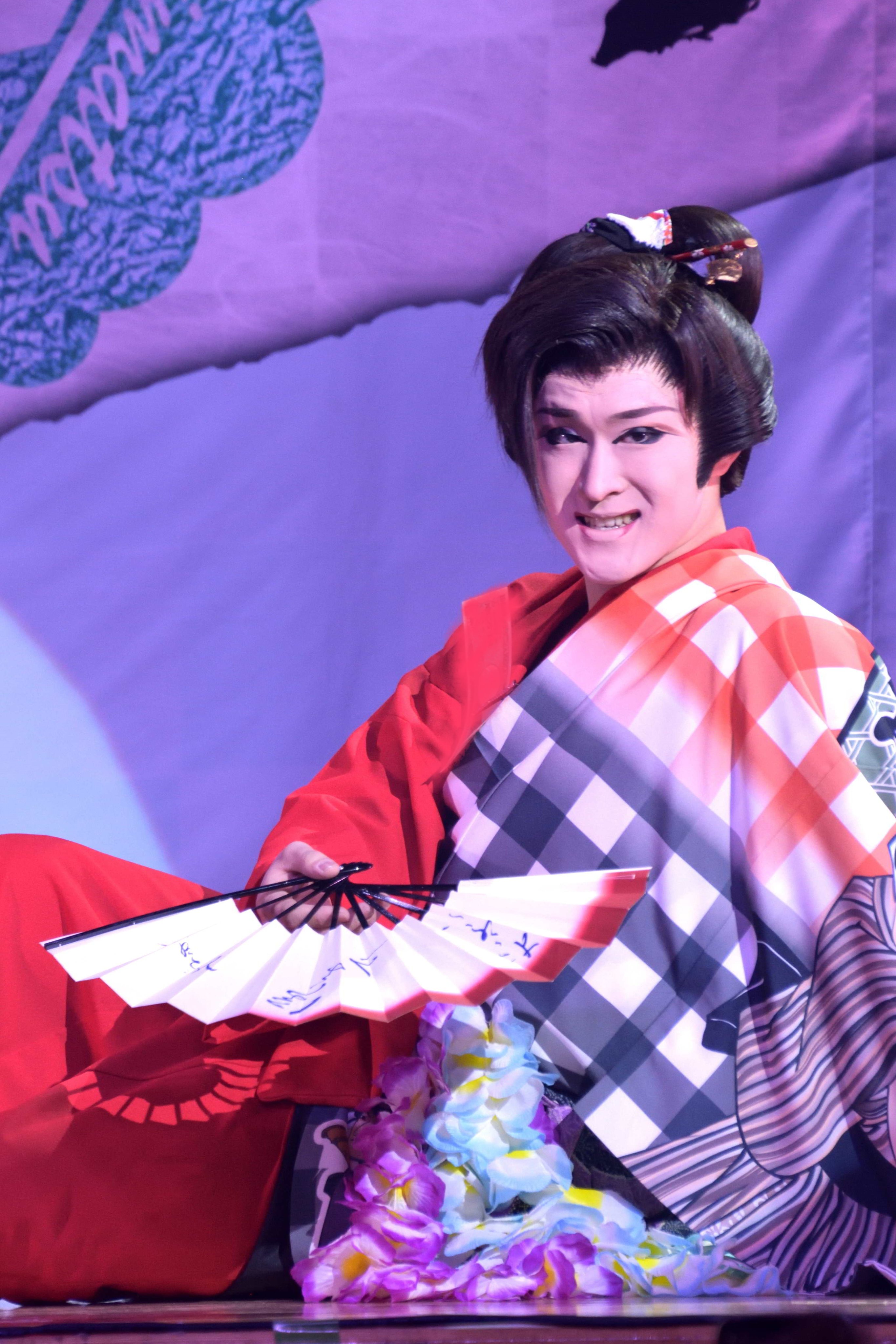 日本髪かつら大衆演劇かつら女形紫天神