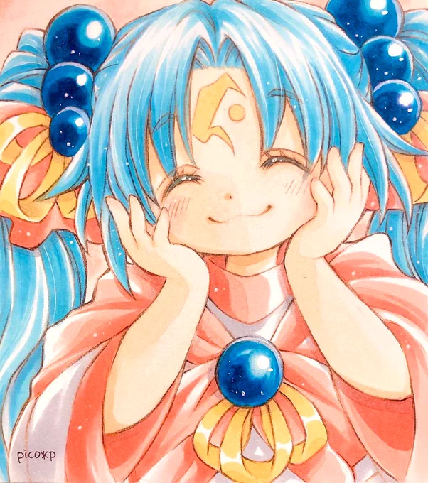#アナログ絵を流してアナログ民を増やそう
コピックと色鉛筆✨
アナログ民増えて〜ヽ('▽`)/💕✨ 