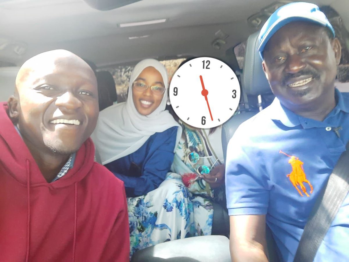 missyHaroona's tweet photo. When the fifth is your Uber driver!!
Thank you baba for giving us tips on how to drive!! π
π
Thatβs how Azimio will drive the country. Steady and sure!
#Ridingwithbaba https://t.co/GdNhsKHtlZ
