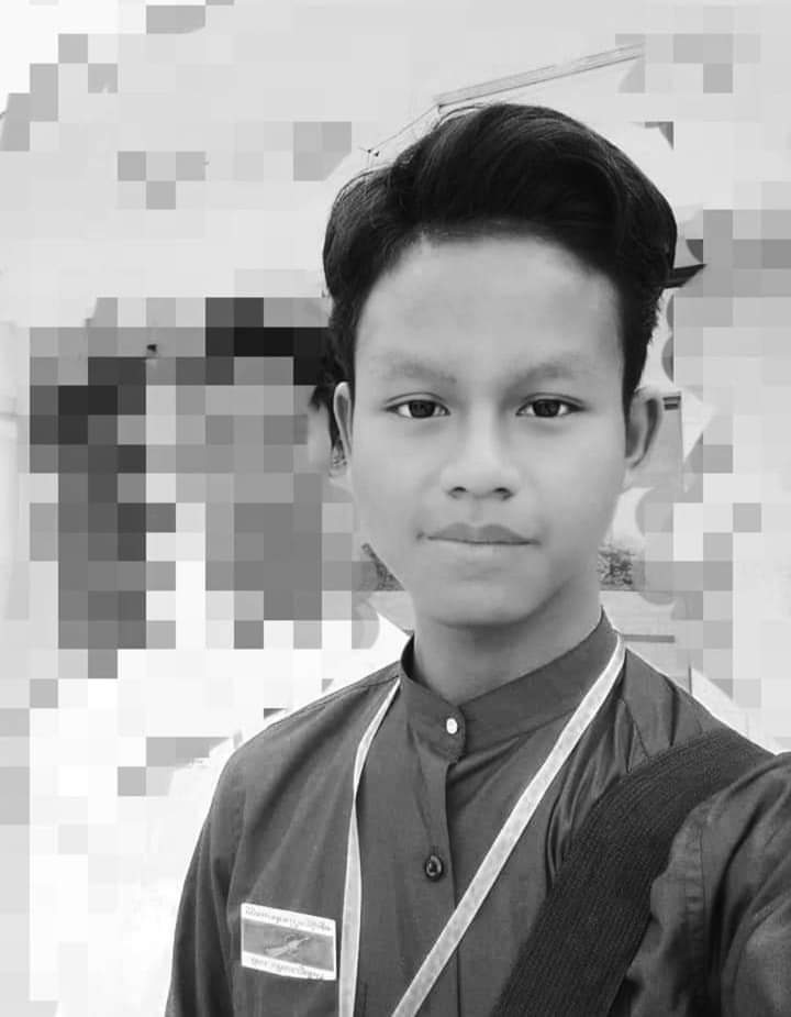 Chanapai247's tweet photo. #TangZe 📌1/2

– After Mg Min Khant Zaw (19yo) and Mg Aung Pyae Phyo (17yo) had been abducted and cruelly tortured at interrogation, 19yo boy #DIED the following day. 

– U Aung Thein (pro-NLD man) was nabbed on Jan 7 and killed at interrogation on the same day.

#2022Jan9Coup https://t.co/AbONnNMBLk