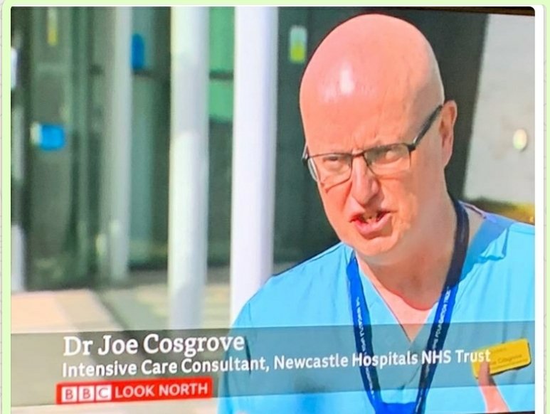 JosephCosgrove7's tweet image. I'm a Consultant in Anaesthesia &amp;amp; Intensive Care Medicine. I'm vaccinated, so are my family &amp;amp; friends. It's is the single most important thing we can do to avoid being admitted to ICU or dying from COVID. It will protect others &amp;amp; enable work outwith COVID areas 💙