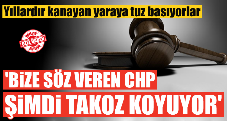 CHP yıllardır kanayan yaraya tuz basıyor!
milatgazetesi.com/haber/chp-yill…
