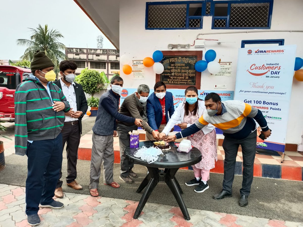 "Always have an attitude of gratitude." A very happy Customer day to our esteemed Customer!!!
Glimpse of Customer day Under Muzaffarpur DO       #IndianOilCustomersDay <a href="/IOCL_BIHAR/">IOCL BIHAR & JHARKHAND</a> <a href="/vibhashioc/">vibhash Kumar</a>