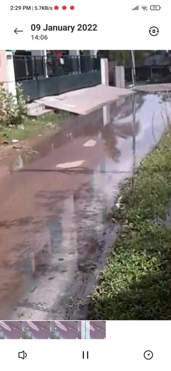 protec_d's tweet photo. @CMOTamilnadu  @rdc_south @chennaicorp @Udhaystalin 
Dear Sir.
To whomsoever it may concern.
Please take immediate action.
Already we lodged a complaint 3days before no action taken so far.
Location. Keelkatalai balamaurugan Nagar. 4th st.Pallavaram.ward 14.
#sewage #leaking https://t.co/LnSevEm8JG