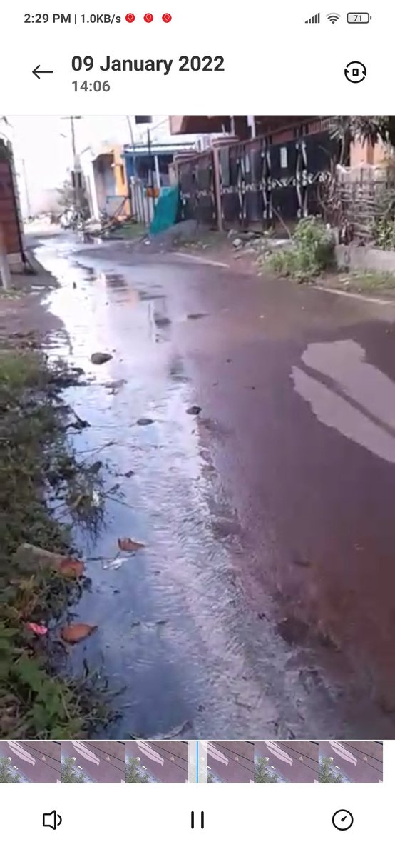 protec_d's tweet photo. @CMOTamilnadu  @rdc_south @chennaicorp @Udhaystalin 
Dear Sir.
To whomsoever it may concern.
Please take immediate action.
Already we lodged a complaint 3days before no action taken so far.
Location. Keelkatalai balamaurugan Nagar. 4th st.Pallavaram.ward 14.
#sewage #leaking https://t.co/LnSevEm8JG