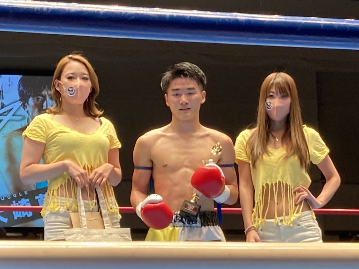 japankickboxing's tweet photo. #Challenger4 
試合結果速報！！
第3試合バンタム級3分3R

○樹（治政館）

×大崎草志（STRUGGLE）

判定　3−0（30-28,29-28,29-27）
※大崎2R に1ダウン有り https://t.co/gT6UItcTP0