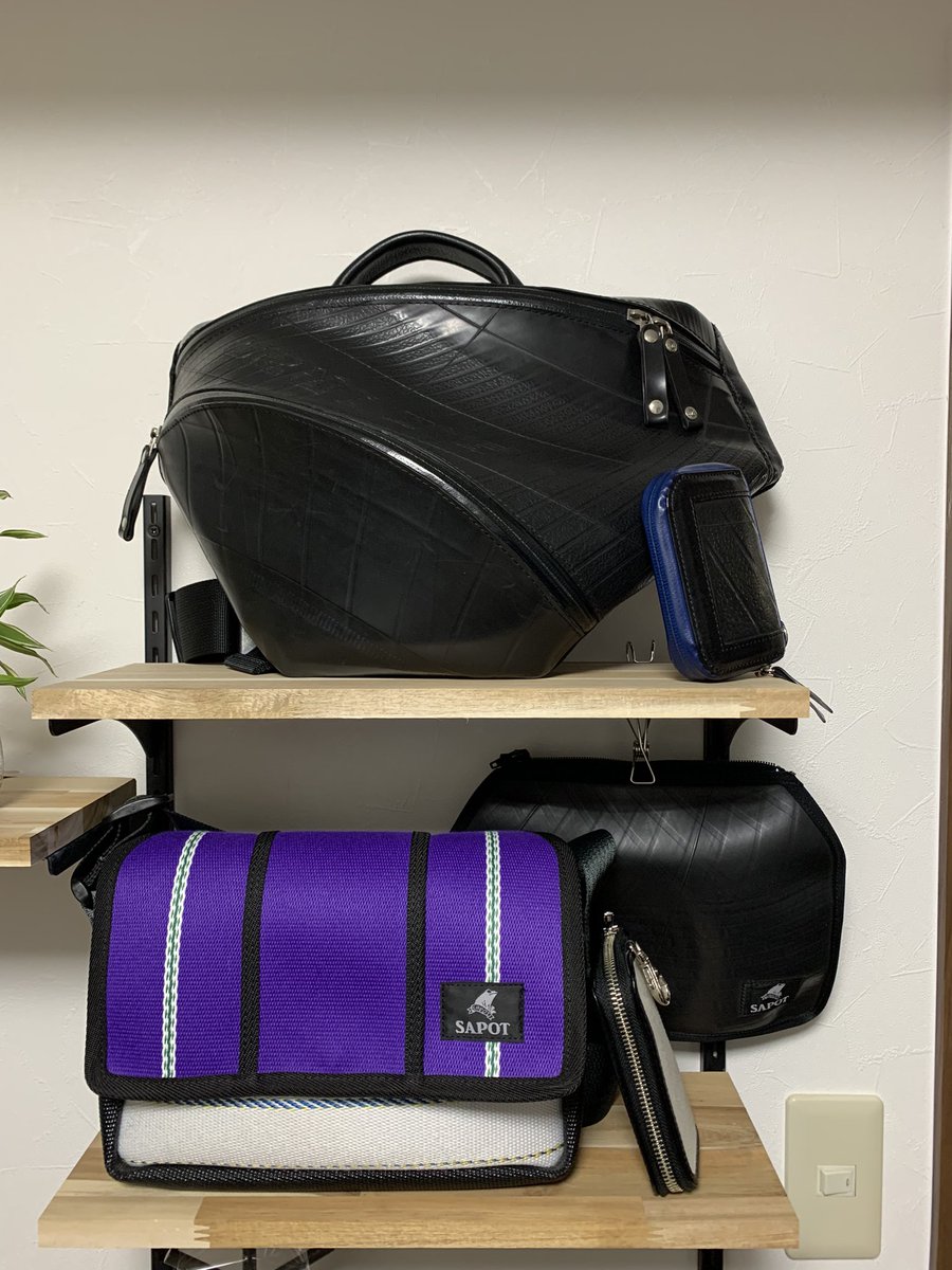 GaiArdie's tweet image. #SAPOT
今年1発目のお買い物！
ぱーぷるフラップ！
(=・◇・=)b

新作も楽しみ
次に行くときは
リュック買お