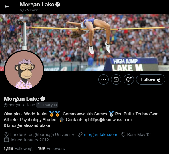 Morgan, champion on the tracks but also off the tracks! ♥️🥇

6 UK Age Group Records
23 National Age Group Titles
World's Best Under 18
Heptathlete and High Jumper

We are thrilled to have you in the KBA family! 
<a href="/morgan_a_lake/">Morgan Lake</a> 

#KBAFORTHEKIDS