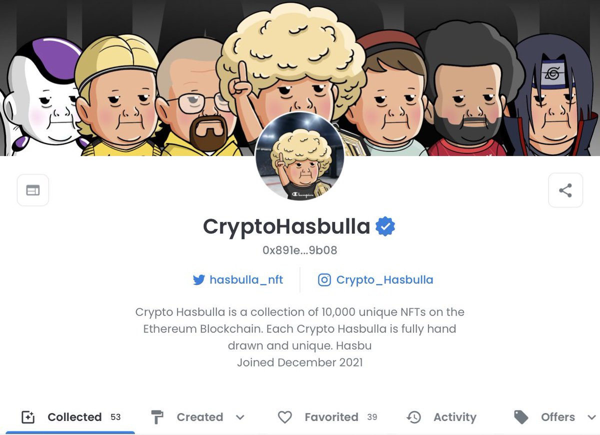 Guys we made it! We got verified on Opensea! No more phishing and scams on  Opensea! Thanks always to you for supporting And help us let Opensea know  what the real profile