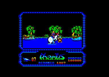 SirArturo3's tweet photo. Los títulos que lanzaba #Dinamic, por lo general, eran auténticos pelotazos! Este #Phantis es uno de los títulos más recordados de la compañía! Conocido internacionalmente como #GameOver2, contaba con dos cargas diferenciadas, cosa habitual en la compañía!
#Retrogames #PixelArt https://t.co/zFpzGa5qmW